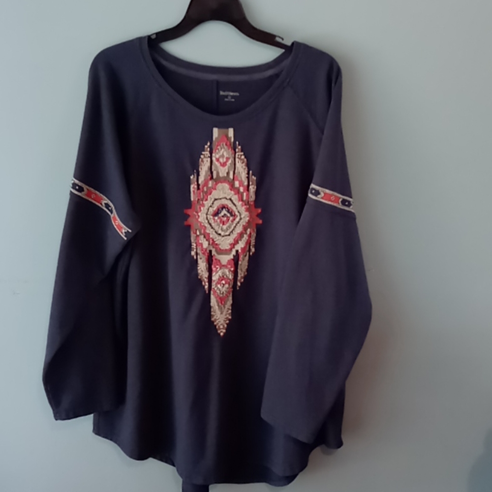 Unique Beaded SweatShirt